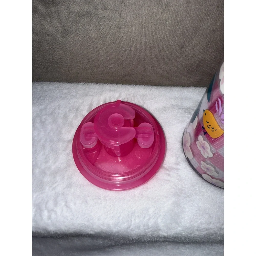 Starbucks 2023‎ Pink Floral Bunny Chicks Easter Travel Tumbler Cup 16oz NWT